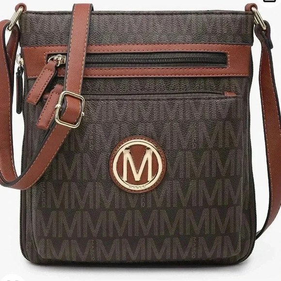 NWT Marco  vegan leather crossbody - Picture 2 of 5